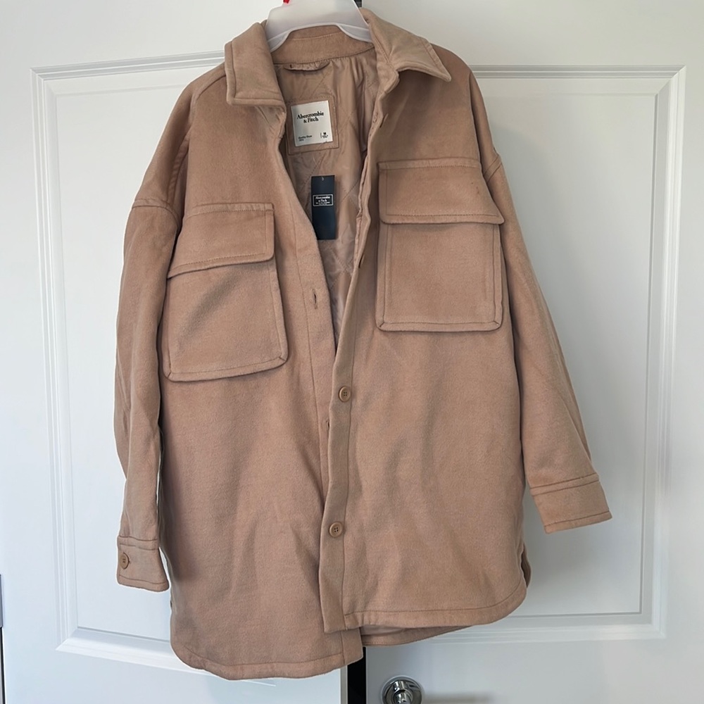 ABERCROMBIE OVERSIZED SHACKET